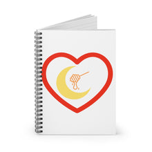 Load image into Gallery viewer, HONEYMOON Spiral Notebook - Ruled Line