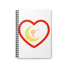 Load image into Gallery viewer, HONEYMOON Spiral Notebook - Ruled Line
