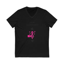 Load image into Gallery viewer, Karaoke Short Sleeve V-Neck Tee