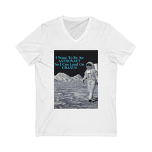 Load image into Gallery viewer, Unisex Jersey Short Sleeve V-Neck Tee