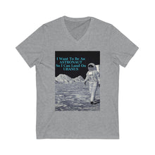 Load image into Gallery viewer, Unisex Jersey Short Sleeve V-Neck Tee
