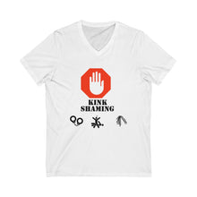 Load image into Gallery viewer, Kink  Short Sleeve V-Neck Tee
