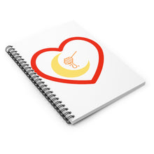 Load image into Gallery viewer, HONEYMOON Spiral Notebook - Ruled Line
