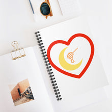 Load image into Gallery viewer, HONEYMOON Spiral Notebook - Ruled Line