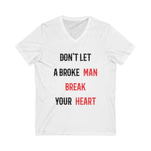 Load image into Gallery viewer, Heartbreak Short Sleeve V-Neck Tee
