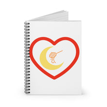 Load image into Gallery viewer, HONEYMOON Spiral Notebook - Ruled Line
