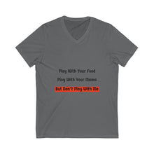 Load image into Gallery viewer, Play With Your Mama Short Sleeve V-Neck Tee
