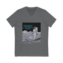 Load image into Gallery viewer, Landing Planet Short Sleeve V-Neck Tee
