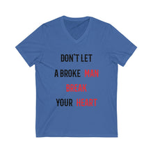 Load image into Gallery viewer, Heartbreak Short Sleeve V-Neck Tee
