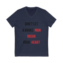 Load image into Gallery viewer, Heartbreak Short Sleeve V-Neck Tee
