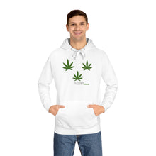 Load image into Gallery viewer, Shades of Green Fleece Hoodie

