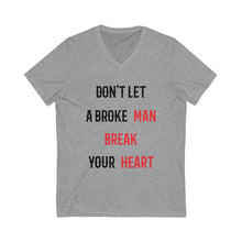 Load image into Gallery viewer, Heartbreak Short Sleeve V-Neck Tee
