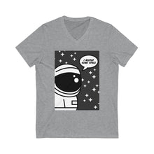 Load image into Gallery viewer, Unisex Jersey Short Sleeve V-Neck Tee
