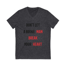 Load image into Gallery viewer, Heartbreak Short Sleeve V-Neck Tee
