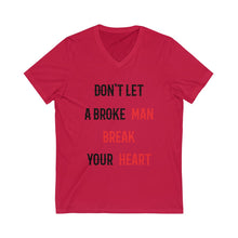 Load image into Gallery viewer, Heartbreak Short Sleeve V-Neck Tee
