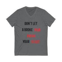 Load image into Gallery viewer, Heartbreak Short Sleeve V-Neck Tee
