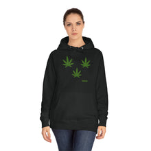 Load image into Gallery viewer, Shades of Green Fleece Hoodie
