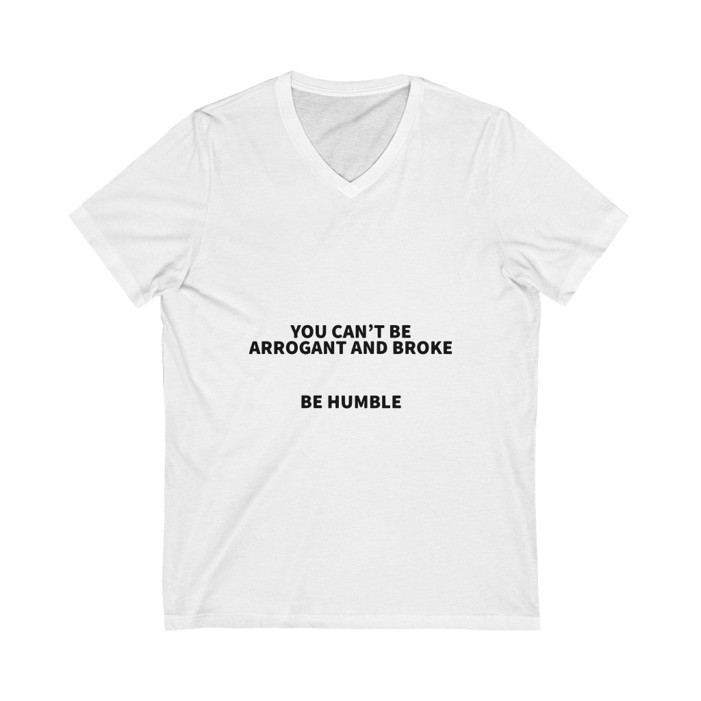 Humble Yourself Short Sleeve V-Neck Tee