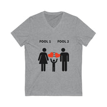 Load image into Gallery viewer, Fool In Love Short Sleeve V-Neck Tee
