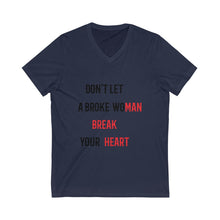 Load image into Gallery viewer, Heartbreak Short Sleeve V-Neck Tee
