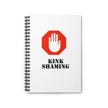 Load image into Gallery viewer, Kink Shaming Notebook - Ruled Line
