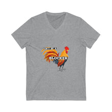 Load image into Gallery viewer, Unisex Jersey Short Sleeve V-Neck Tee
