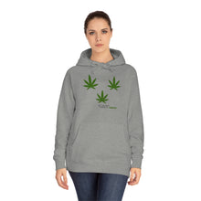 Load image into Gallery viewer, Shades of Green Fleece Hoodie
