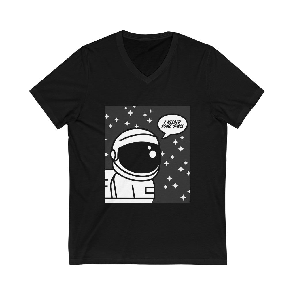 Need Space Short Sleeve V-Neck Tee