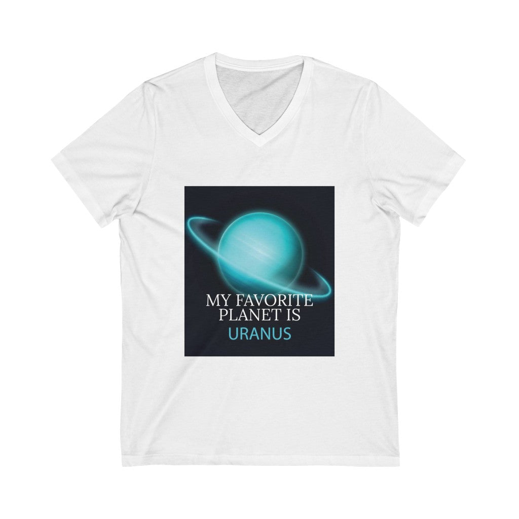 Uranus Short Sleeve V-Neck Tee