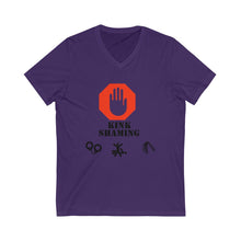 Load image into Gallery viewer, Kink  Short Sleeve V-Neck Tee
