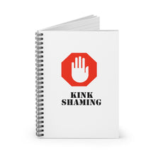 Load image into Gallery viewer, Kink Shaming Notebook - Ruled Line
